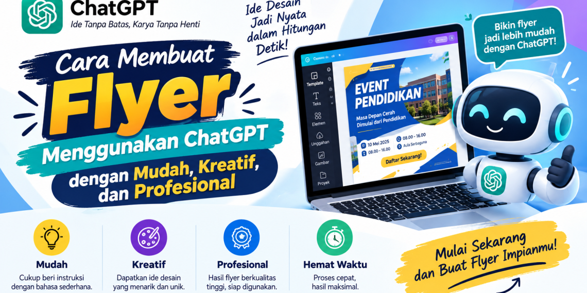 Cara Membuat Flyer Menggunakan ChatGPT dengan Mudah, Kreatif, dan Profesional