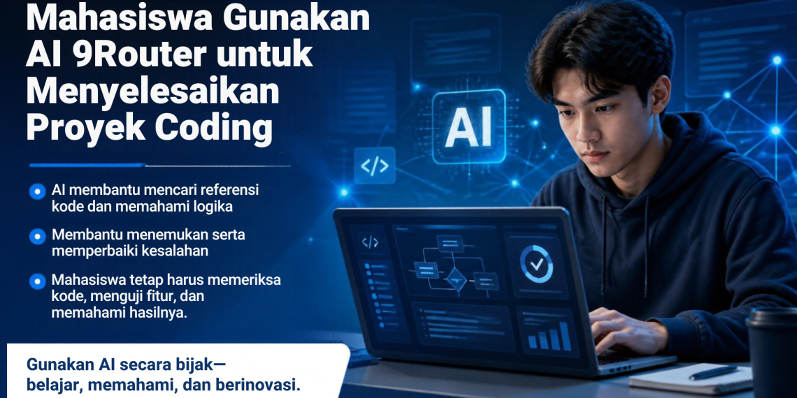 Mahasiswa Gunakan AI 9Router untuk Menyelesaikan Proyek Coding